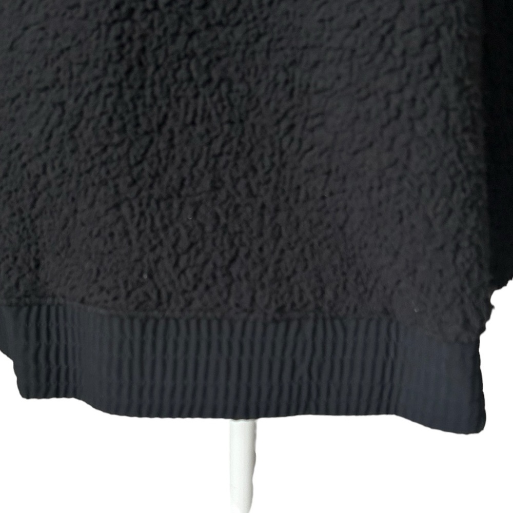 Under Armour Black Loose Sherpa Fleece Full Zip Jacket - Picture 6 of 9